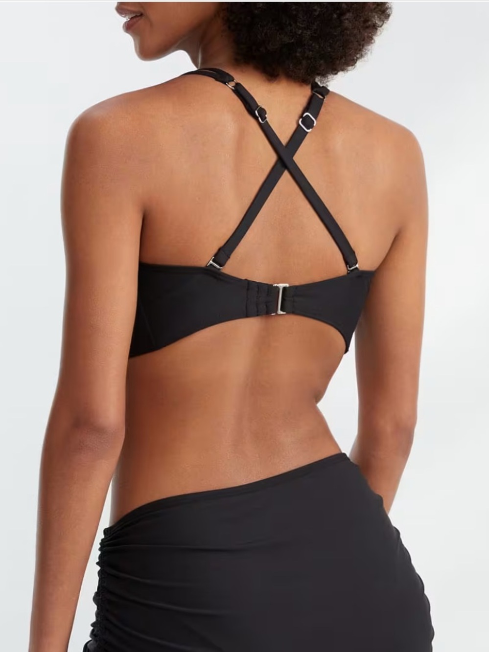 BIRDSONG Wrap Bikini Top and Foldover Bottom 34G / Large - Picture 6 of 9